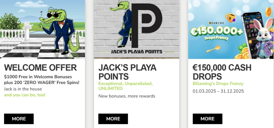 House of Jack casino promotions